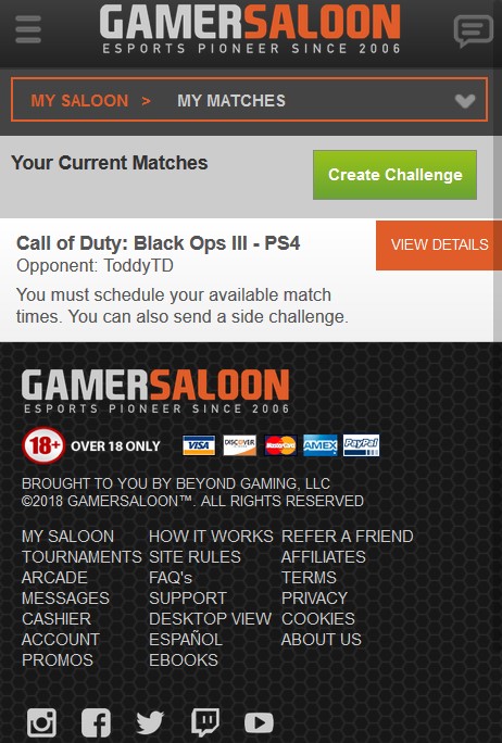 GamerSaloon  Make Money Playing Video Game Tournaments Online